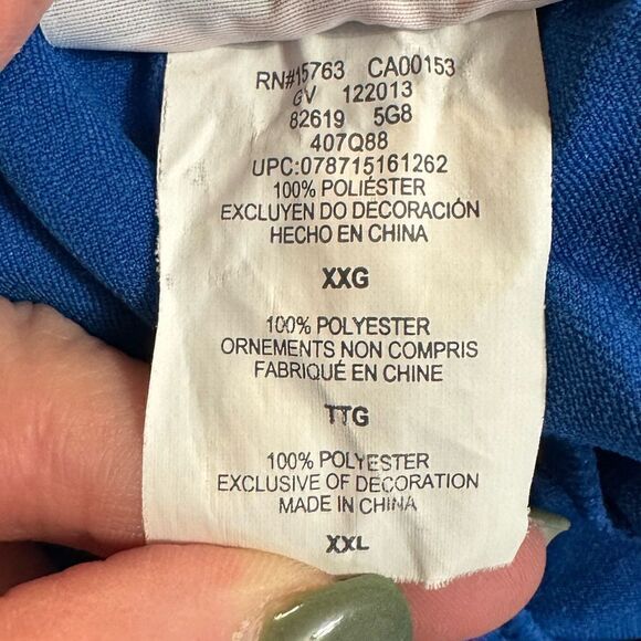 Champion Blue and Orange Men’s Shorts Athletic Sz XXL - Picture 5 of 5